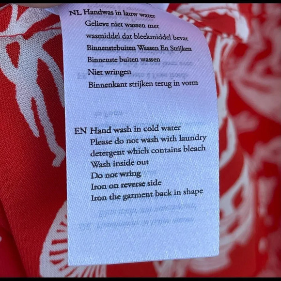 FABIENNE CHAPOT
Red Boyfriend Dress - Crazy Coral - Picture 16 of 16